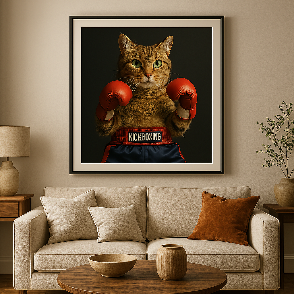 Individuelles Katzenportrait – Ihre Katze als zeitloses Kunstwerk