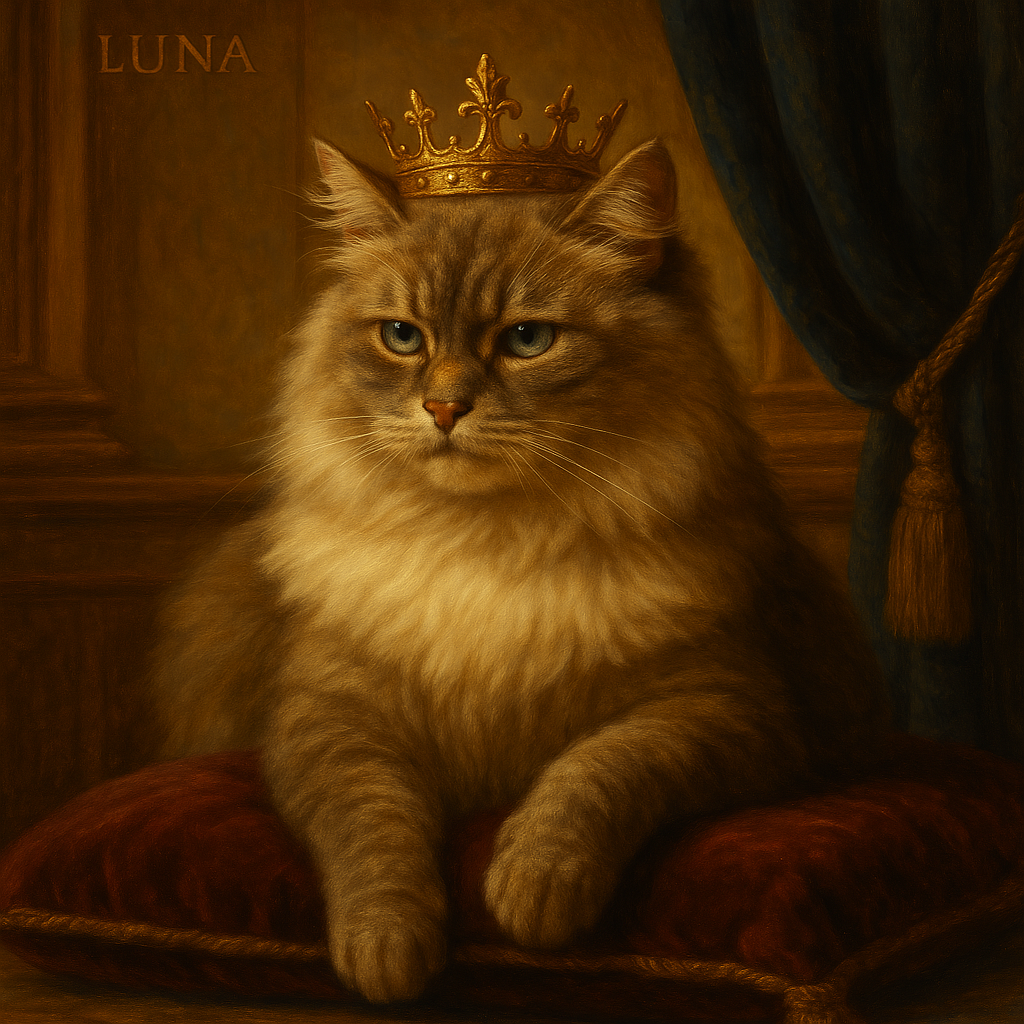 Individuelles Katzenportrait – Ihre Katze als zeitloses Kunstwerk