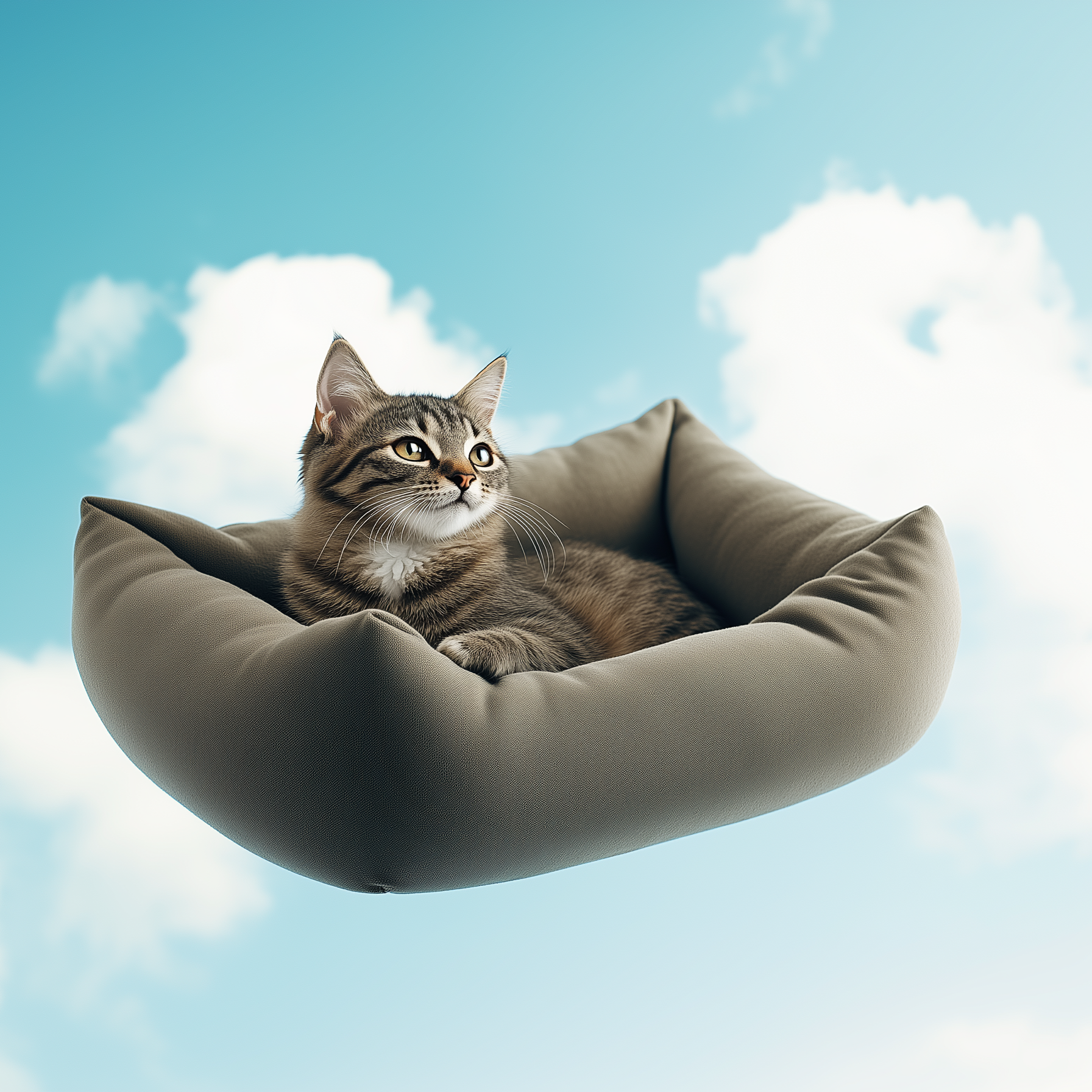 DreamNest™ - Orthopädisches Anti-Stress-Katzenbett