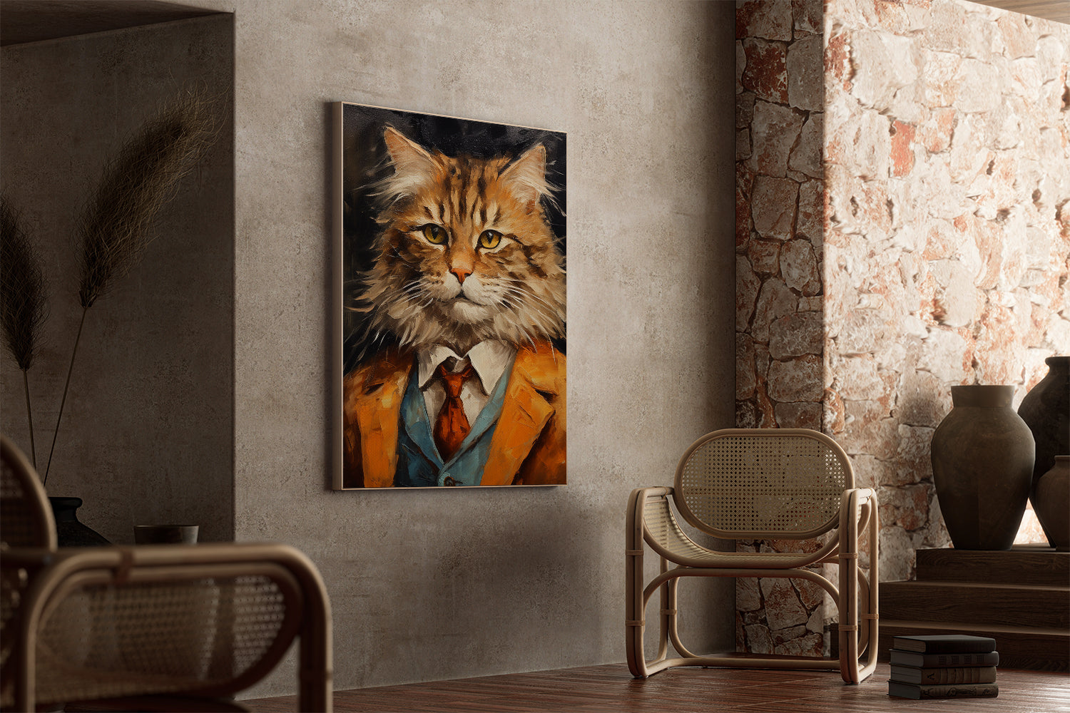 Individuelles Katzenportrait – Ihre Katze als zeitloses Kunstwerk