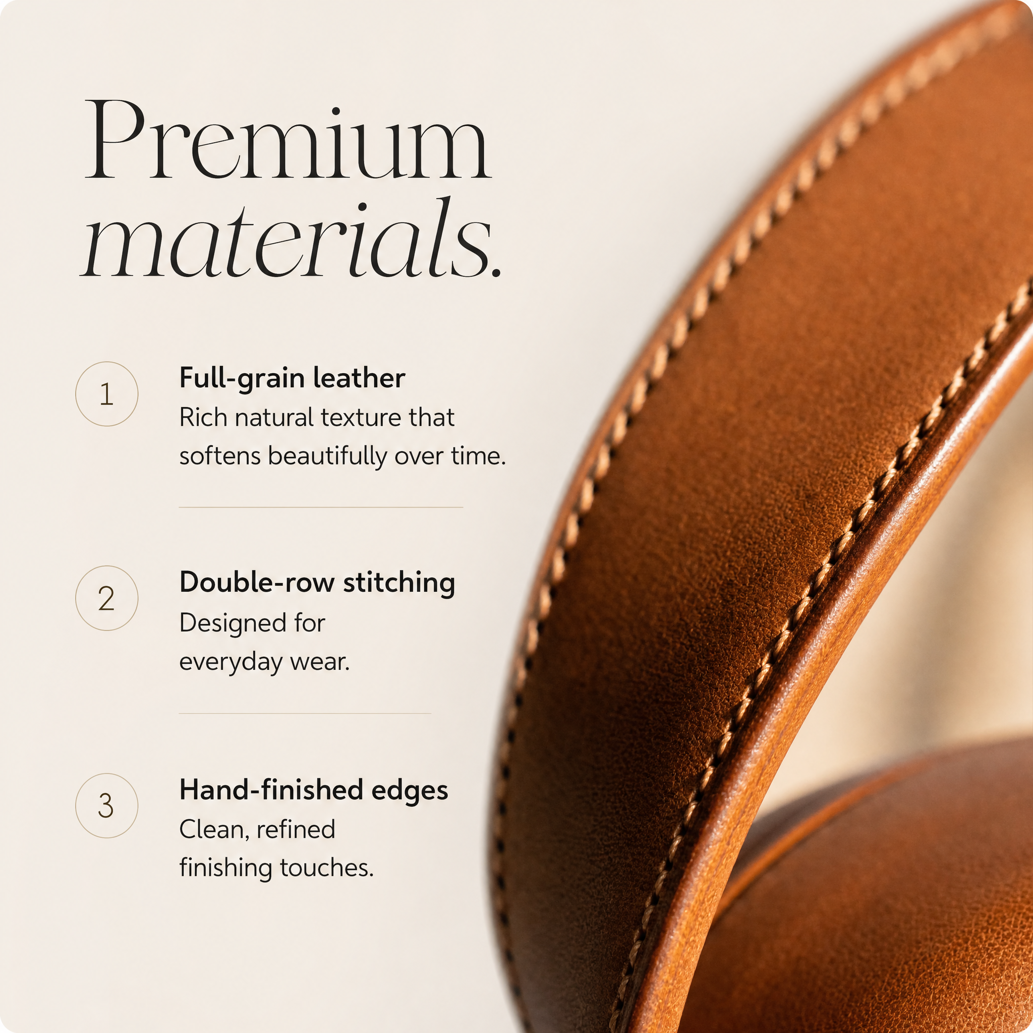 Luxury Leather Dog Collar with AirTag (GPS Tracker for Dogs)